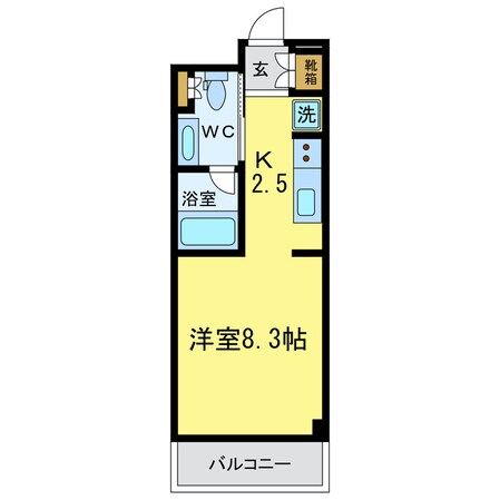 Ａ・ＶＩＥＷの物件間取画像